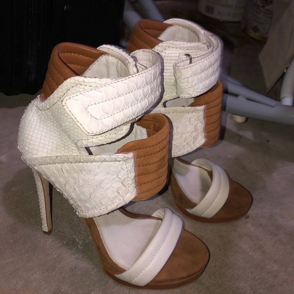 Mia limited edition white sandals